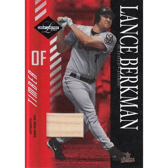 2003 Leaf Limited Timber #32 L.Berkman No Socks