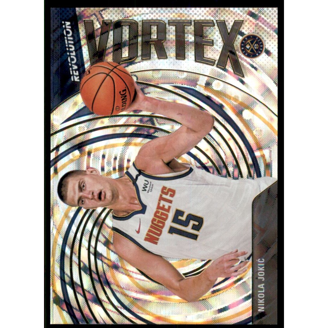 2020-21 Panini Revolution Vortex Fractal #21 Nikola Jokic 2020-21 Panini Revolution Vortex Fractal #21 Nikola Jokic