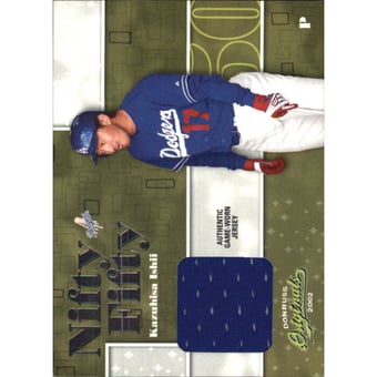 2002 Donruss Originals Nifty Fifty Jerseys #48 Kazuhisa Ishii