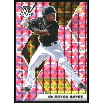 2021 Panini Mosaic Mosaic Pink Camo #242 Ke'Bryan Hayes