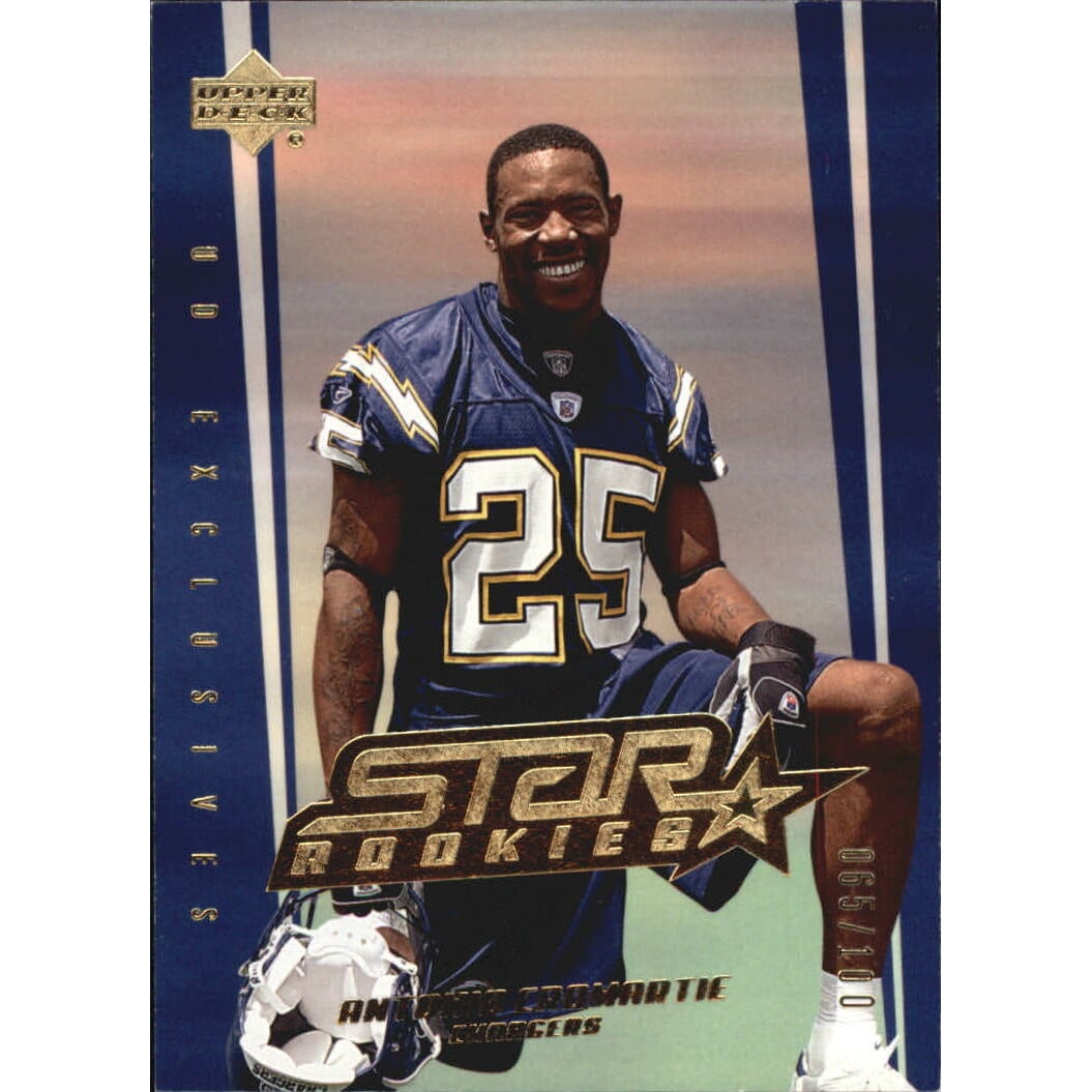 2006 Upper Deck UD Exclusive Gold #227 Antonio Cromartie. rookie card picture