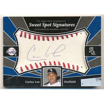 2004 Sweet Spot Signatures #SSCL Carlos Lee T4