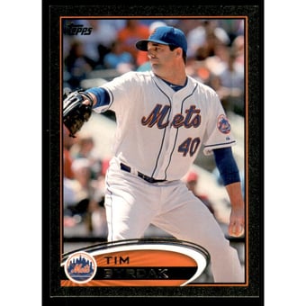 2012 Topps Update Black #US175 Tim Byrdak