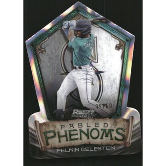 2024 Bowman's Best Fabled Phenoms Lava Refractors #FP9 Felnin Celesten