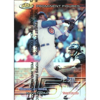 1999 Finest Prominent Figures #PF41 Sammy Sosa TB
