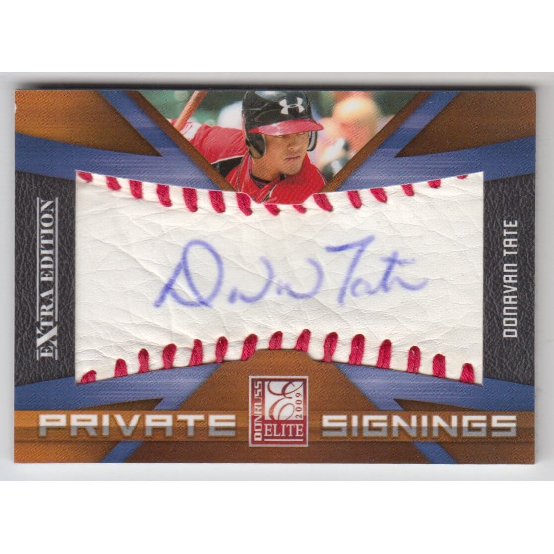 2009 Donruss Elite Extra Edition Private Signings #6 Donavan Tate/245. rookie card picture