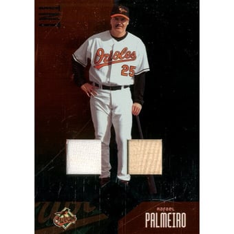 2004 Leaf Limited TNT #126 R.Palmeiro O's Bat-Jsy/25