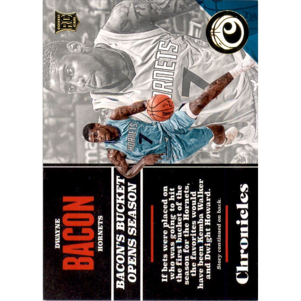 2017-18 Panini Chronicles Gold #133 Dwayne Bacon. rookie card picture