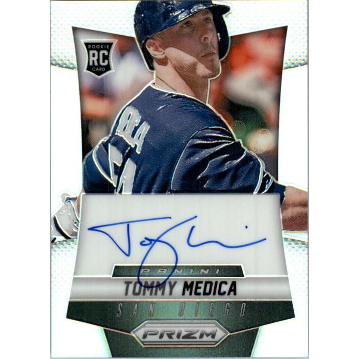 2014 Panini Prizm Rookie Autographs Prizms #TM Tommy Medica. rookie card picture
