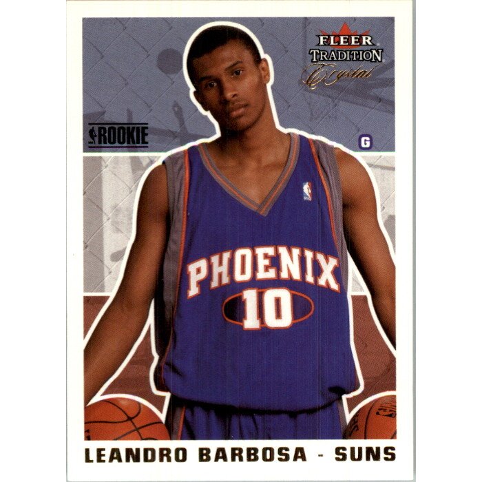 2003-04 Fleer Tradition Crystal #288 Leandro Barbosa. rookie card picture