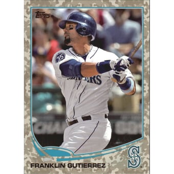 2013 Topps Camo #340 Franklin Gutierrez