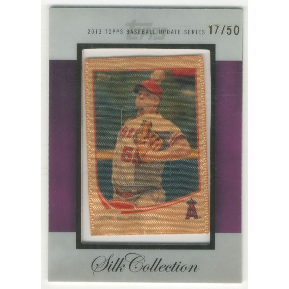 2013 Topps Silk Collection #SC29 Joe Blanton UPD. rookie card picture