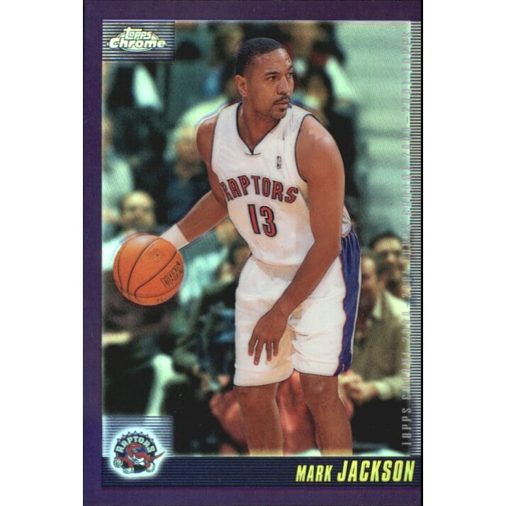 2000-01 Topps Chrome Refractors #105 Mark Jackson. rookie card picture