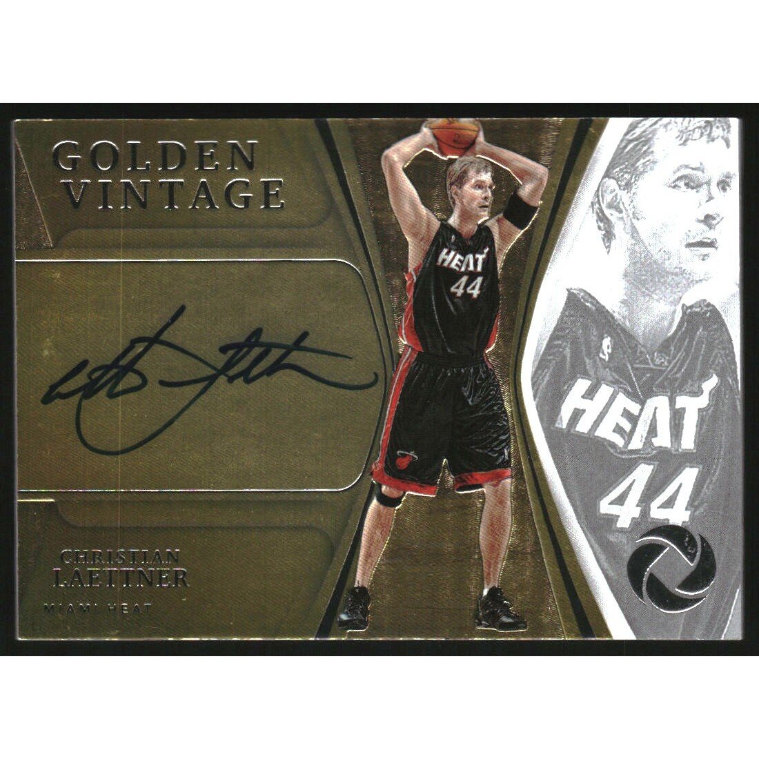 2019-20 Panini Opulence Golden Vintage Autographs #12 Christian Laettner. rookie card picture