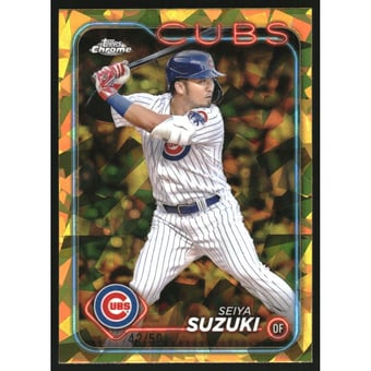 2024 Topps Chrome Sapphire Gold Refractors #151 Seiya Suzuki