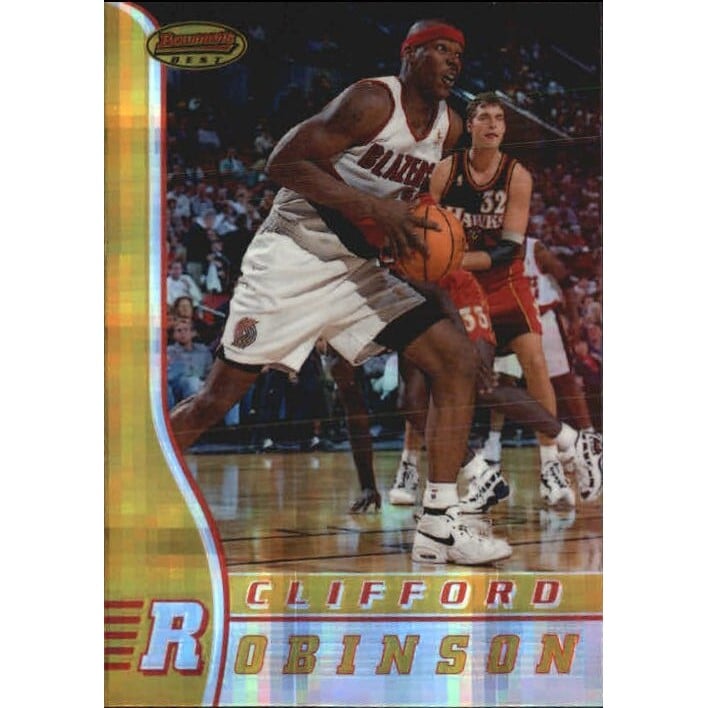 1996-97 Bowman's Best Atomic Refractors #8 Clifford Robinson. rookie card picture