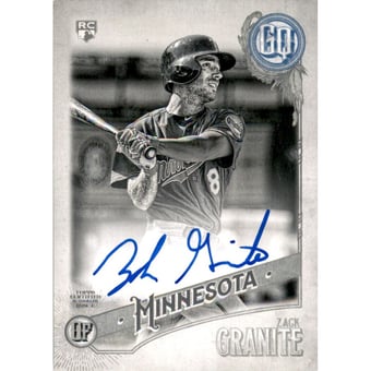 2018 Topps Gypsy Queen Autographs Black and White #GQAZG Zack Granite/50