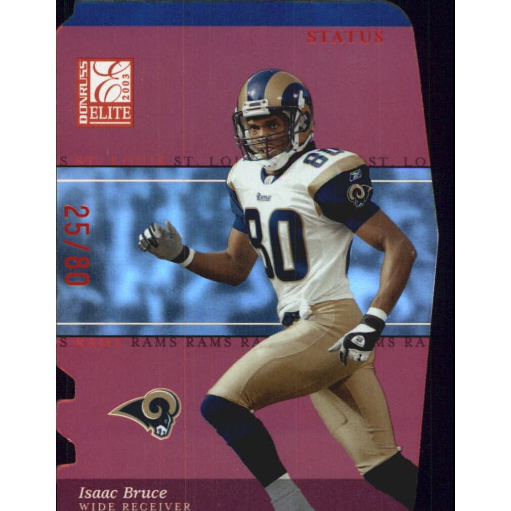 2003 Donruss Elite Status #94 Isaac Bruce/80