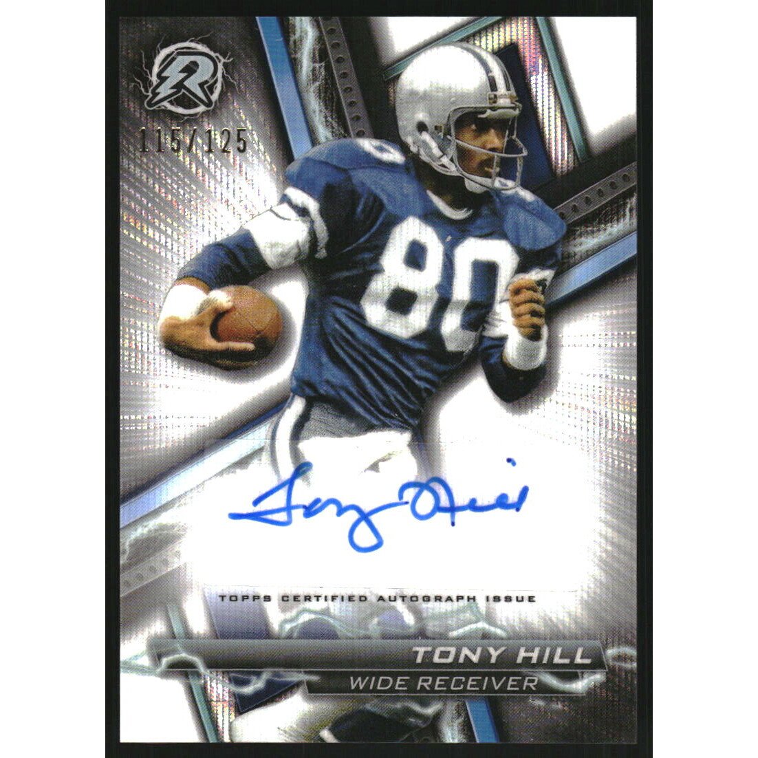 2023 Topps Composite Resurgence Autographs White Surge #RATH Tony Hill. rookie card picture