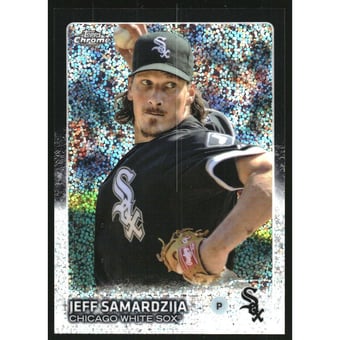 2015 Topps Update Chrome Black Refractors #US161 Jeff Samardzija