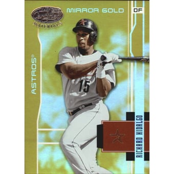2003 Leaf Certified Materials Mirror Gold #74 Richard Hidalgo