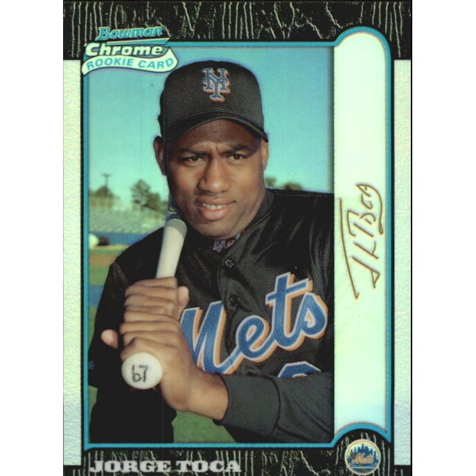1999 Bowman Chrome Gold Refractors #367 Jorge Toca. rookie card picture