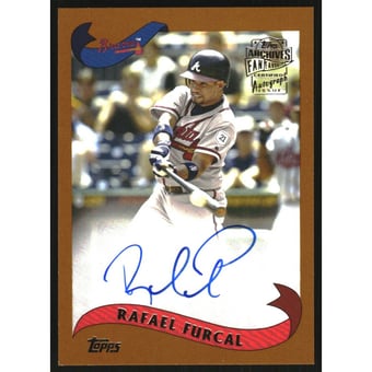 2020 Topps Archives Fan Favorites Autographs #FFARF Rafael Furcal