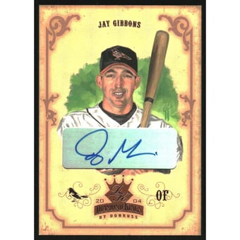 2004 Diamond Kings DK Signatures Bronze #59 Jay Gibbons/25