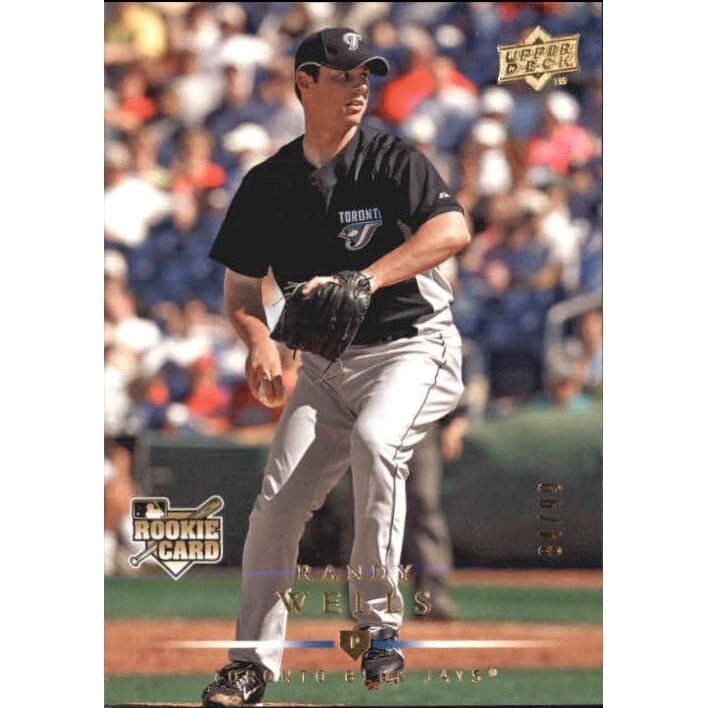 2008 Upper Deck Gold #727 Randy Wells. rookie card picture