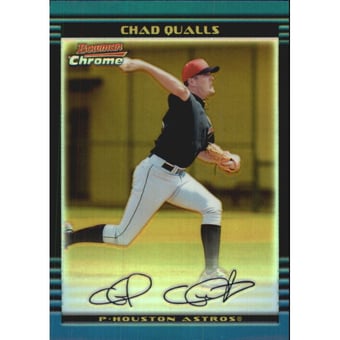 2002 Bowman Chrome Gold Refractors #131 Chad Qualls