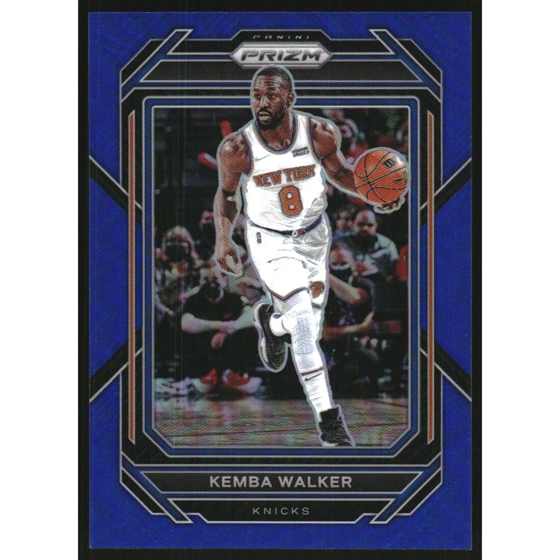 2022-23 Panini Prizm Prizms Blue #86 Kemba Walker. rookie card picture