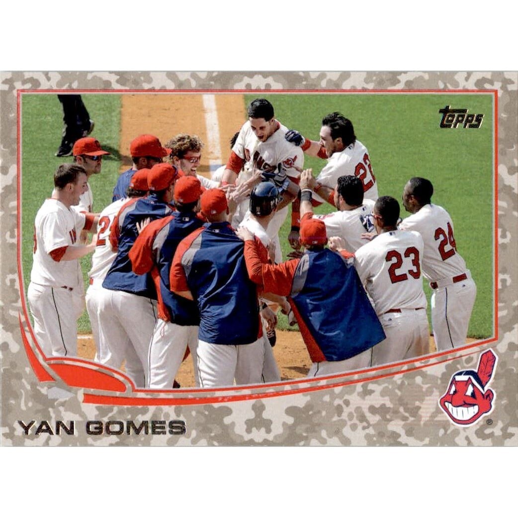 2013 Topps Update Camo #US302 Yan Gomes. rookie card picture