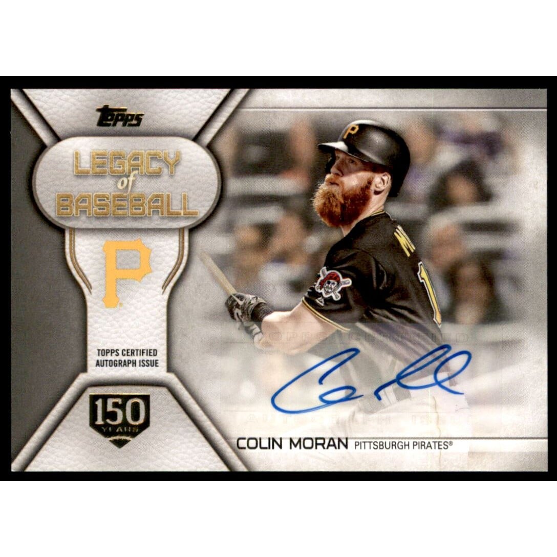 2019 Topps Legacy of Baseball Autographs 150th Anniversary #LBACM Colin Moran. rookie card picture