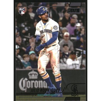 2022 Stadium Club Black Foil #148 Julio Rodriguez