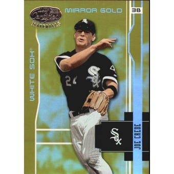 2003 Leaf Certified Materials Mirror Gold #40 Joe Crede