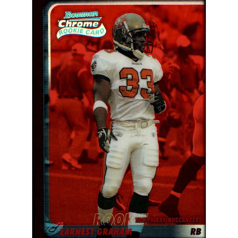 2003 Bowman Chrome Red Refractors #132 Earnest Graham. rookie card picture