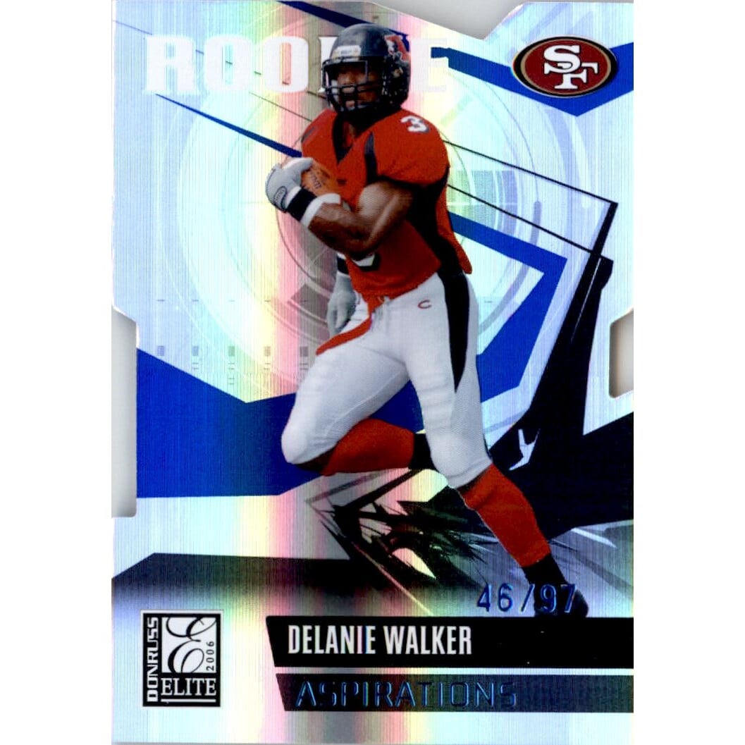 2006 Donruss Elite Aspirations #136 Delanie Walker/97. rookie card picture