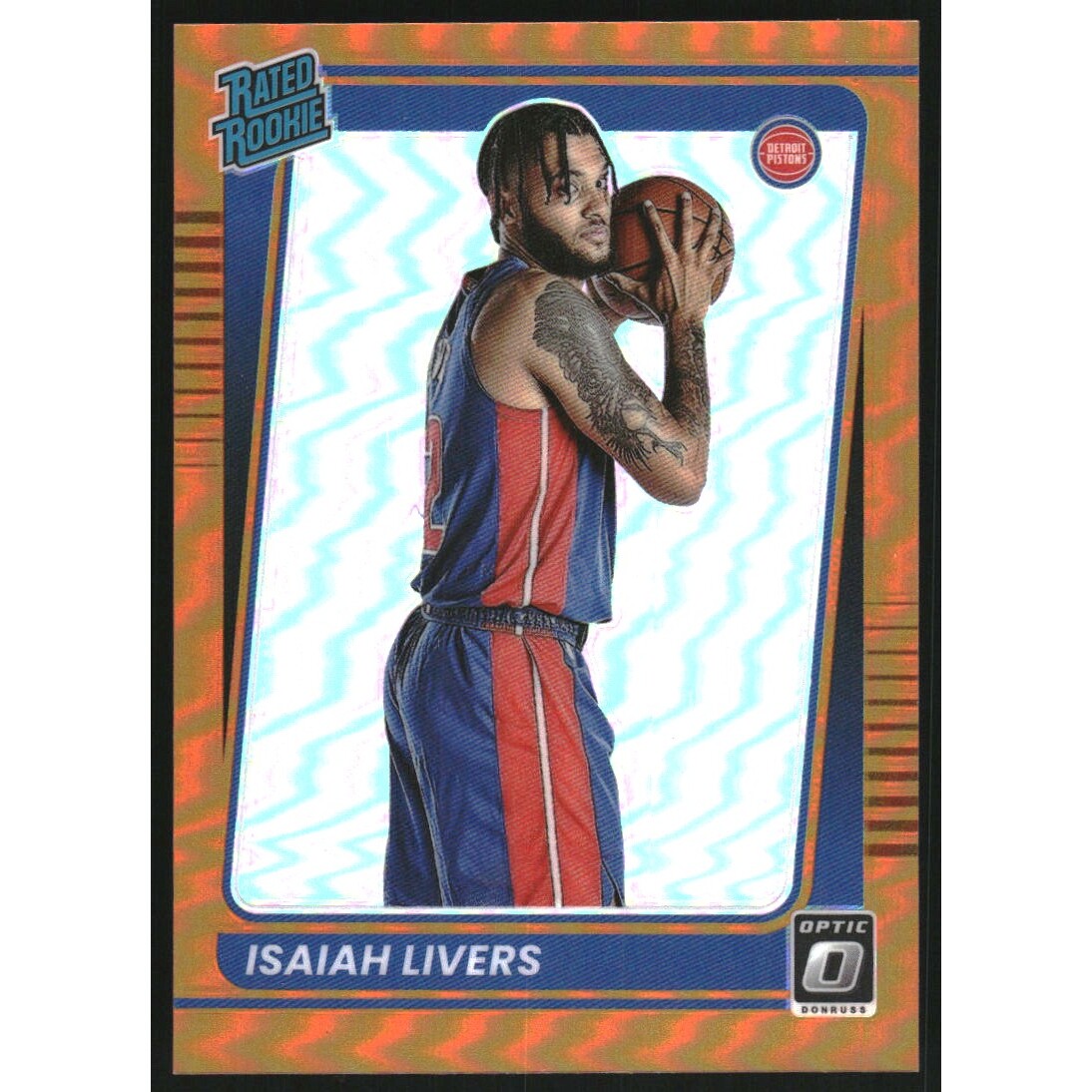 2021-22 Donruss Optic Orange #177 Isaiah Livers 2021-22 Donruss Optic Orange #177 Isaiah Livers