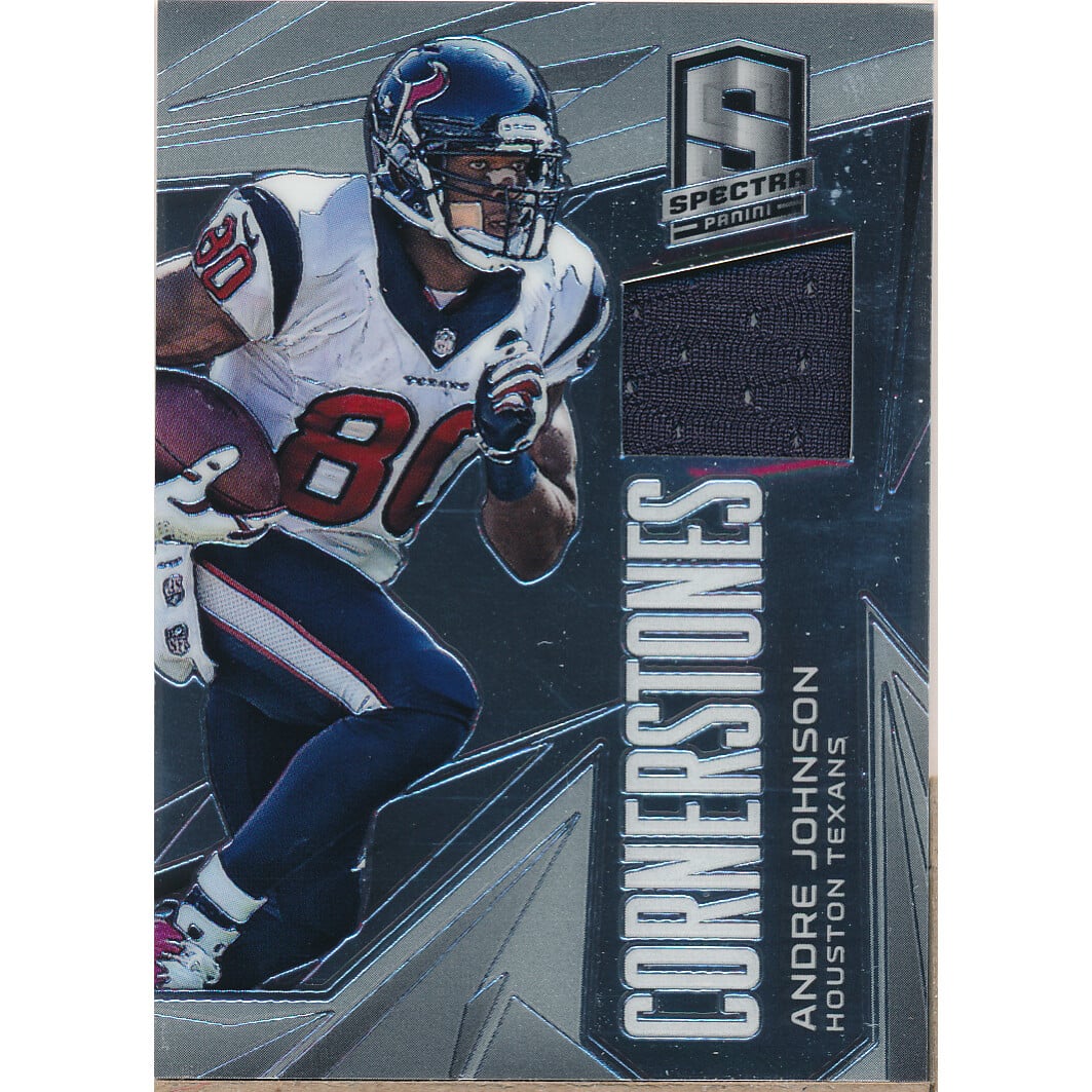 2014 Panini Spectra Cornerstones Jerseys #21 Andre Johnson/49. rookie card picture