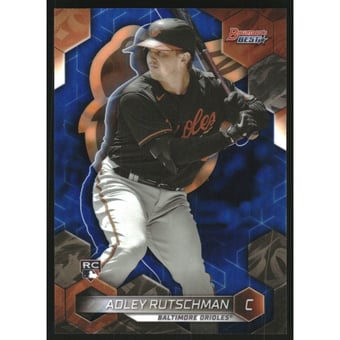 2023 Bowman's Best Blue Refractors #57 Adley Rutschman