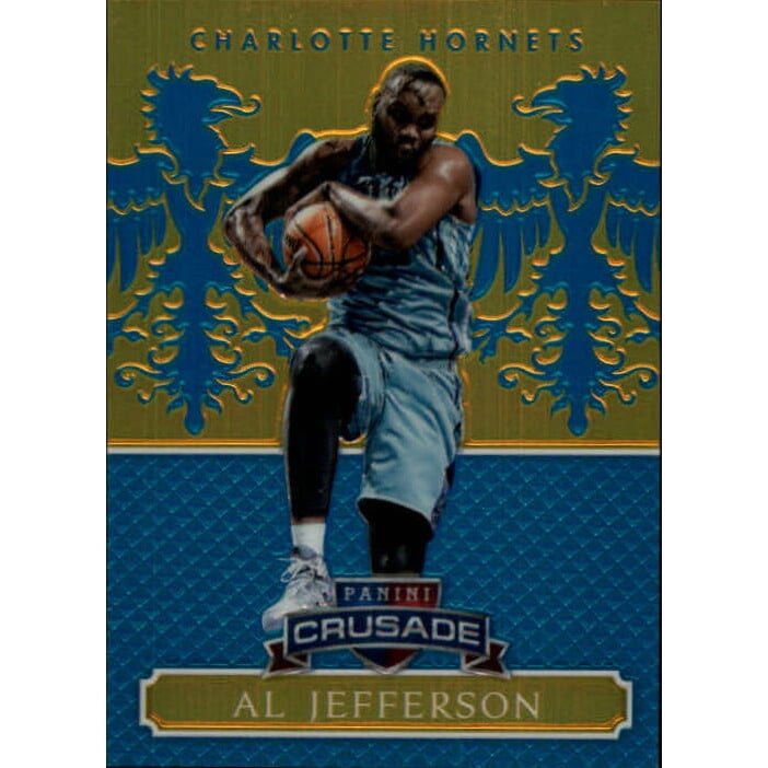 2014-15 Panini Excalibur Crusade Teal #42 Al Jefferson. rookie card picture