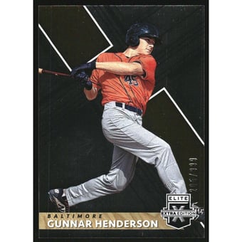 2019 Elite Extra Edition #42 Gunnar Henderson
