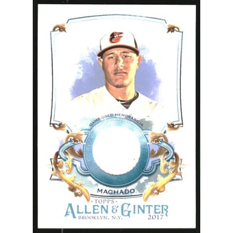 2017 Topps Allen and Ginter Relics #FSRAMM Manny Machado A