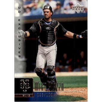 2001 Upper Deck Exclusives Silver #221 Mike Piazza