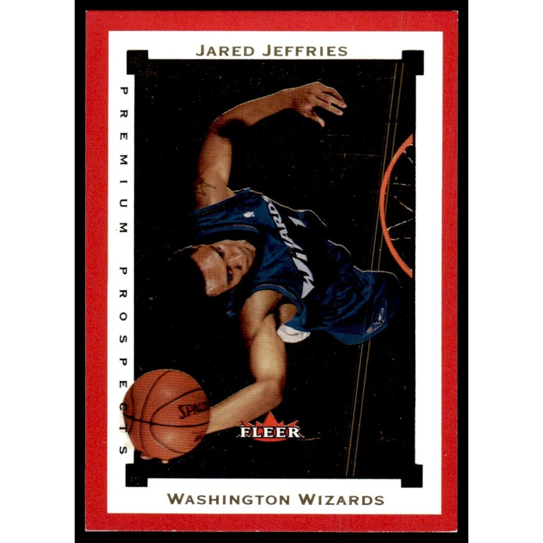 2002-03 Fleer Premium Star Rubies #123 Jared Jeffries. rookie card picture