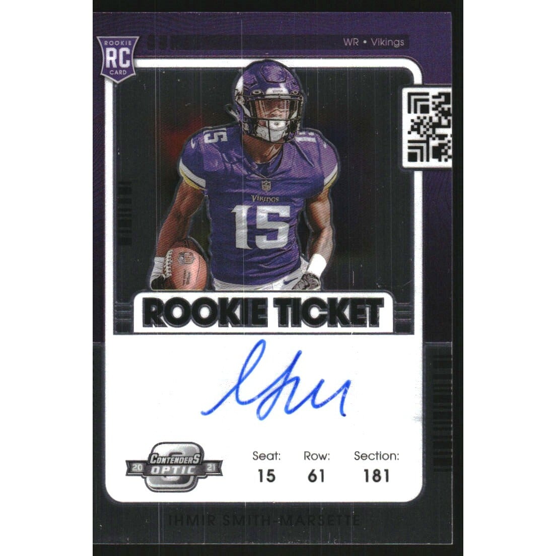 2021 Panini Contenders Optic #139 Kenneth Gainwell AU. rookie card picture