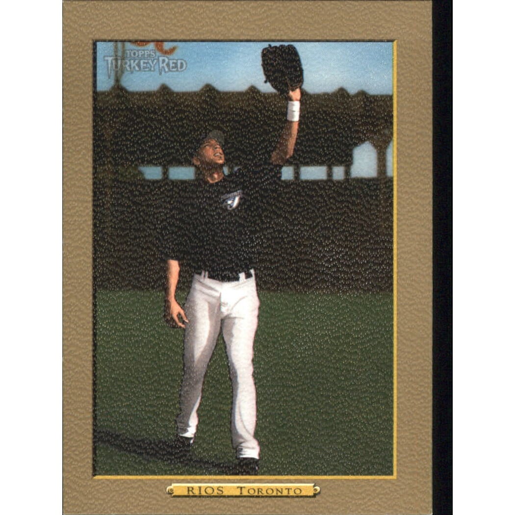 2006 Topps Turkey Red Gold #537 Alex Rios. rookie card picture