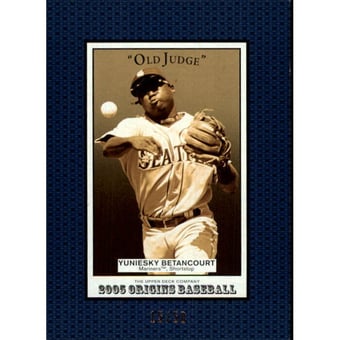 2005 Origins Old Judge Blue #216 Yuniesky Betancourt YS