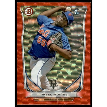 2014 Bowman Prospects Red Ice #BP98 Akeel Morris