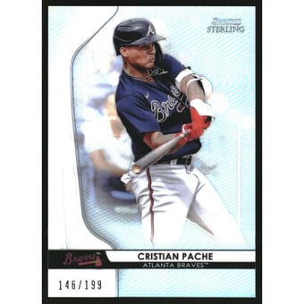 2020 Bowman Sterling Prospects Refractors #BPR30 Cristian Pache